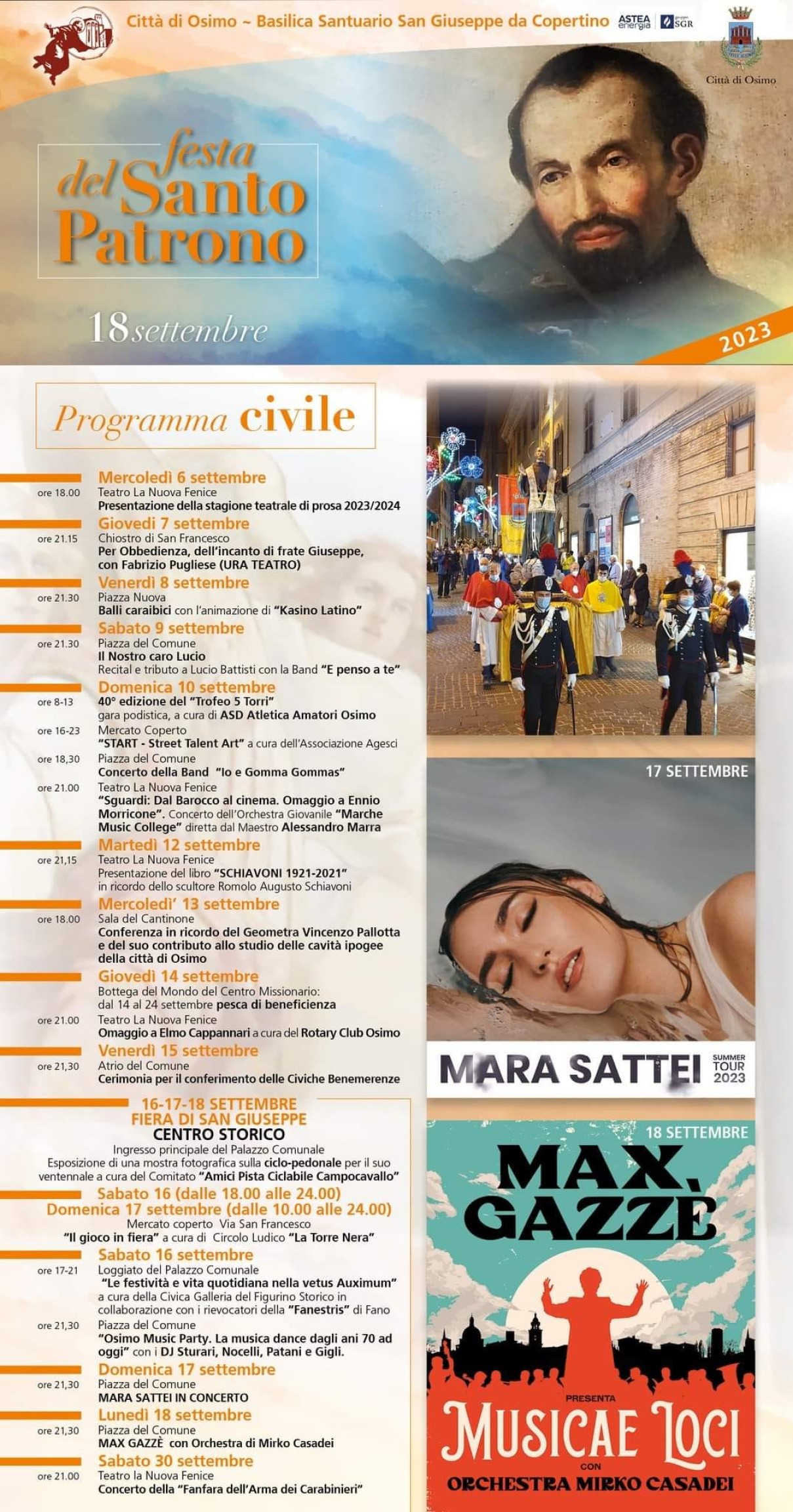 Programma della festa S. Giuseppe 2023